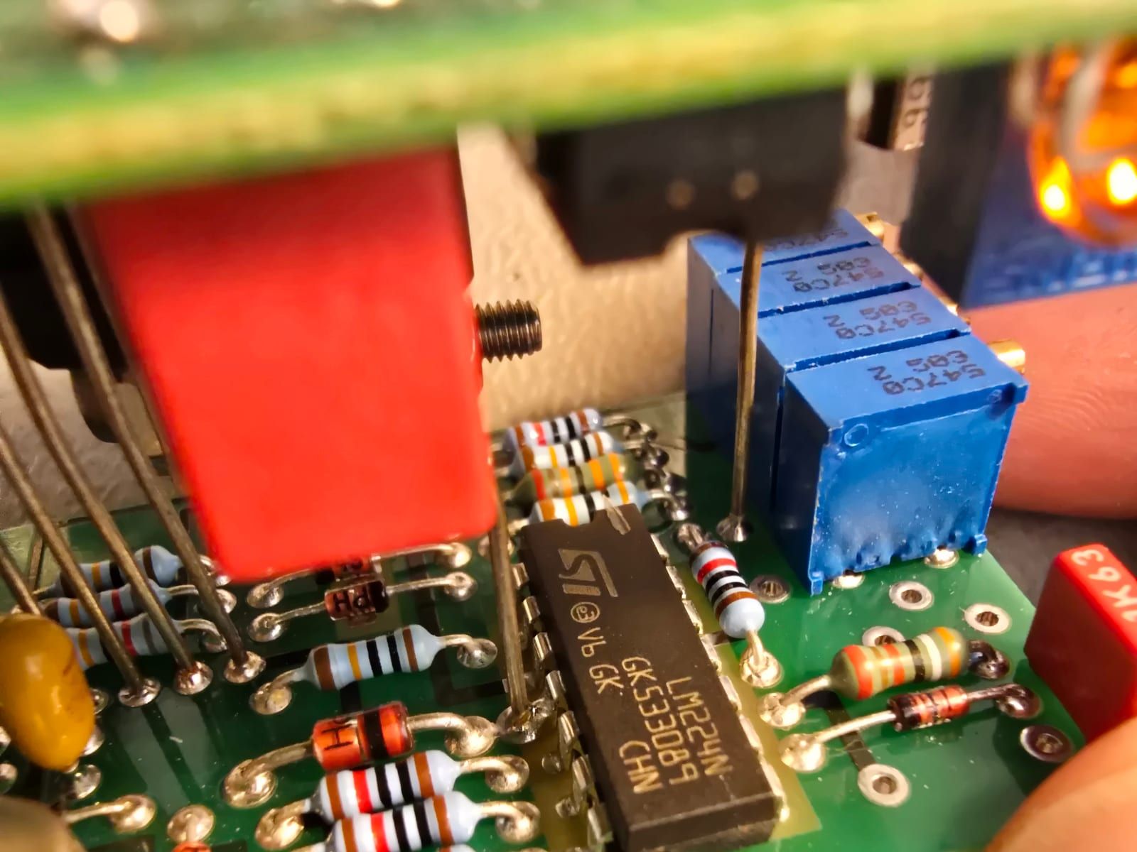 Reparatie en analyse van een oude print